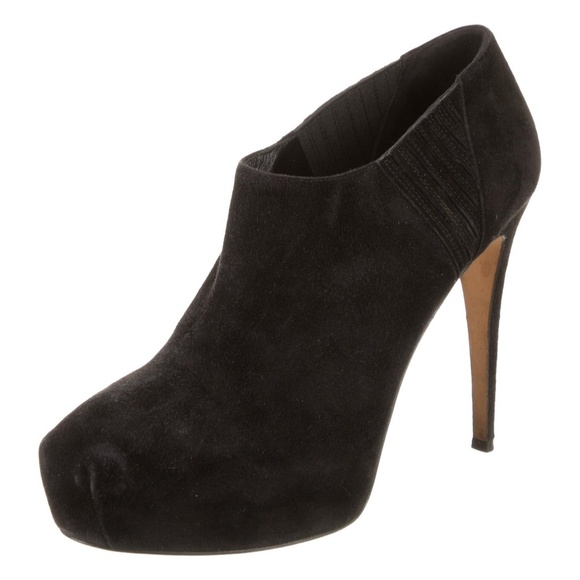 BRIAN ATWOOD Suede Platform Nolita Booties Size 10 - Picture 1 of 10